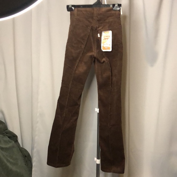 Levi’s Chocolate Brown Corduroy Slim Fit Jeans - Picture 11 of 14
